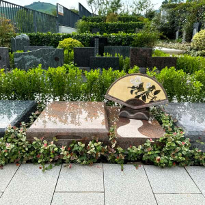 安吉龙山源传统立碑