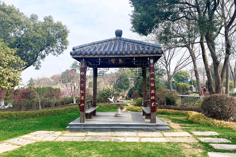 龙墅福园公墓景观图