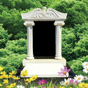 九仙山公墓传统立碑