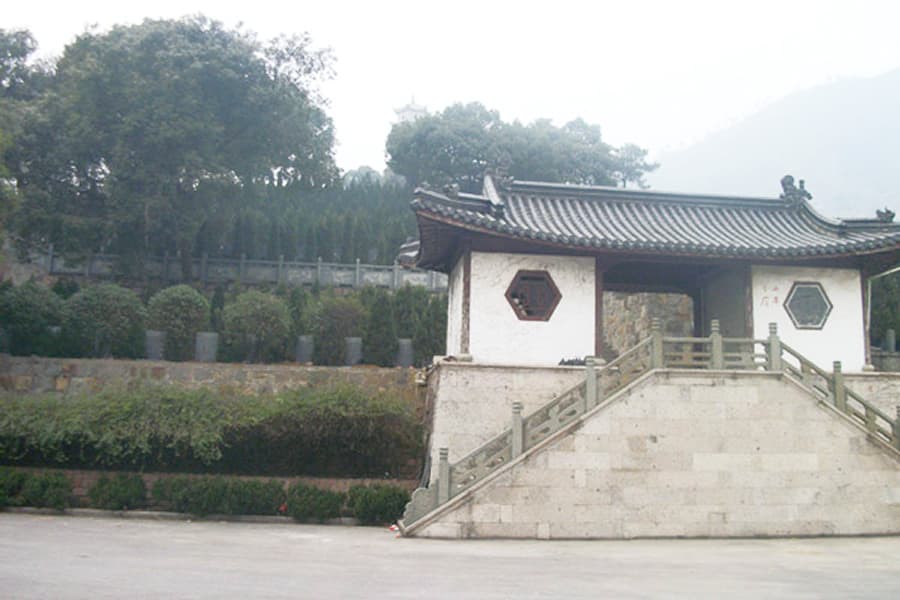 杭州市萧山区山南陵园园区建筑图