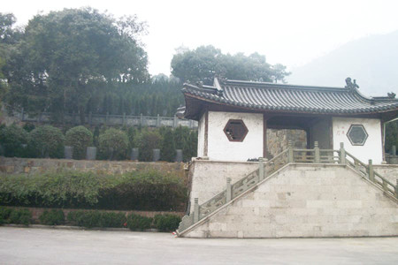 杭州市萧山区山南陵园园区建筑图