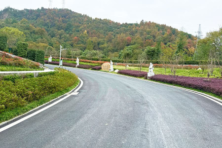 萧山泰和陵园景观图