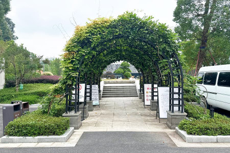 天竹园公墓景观图