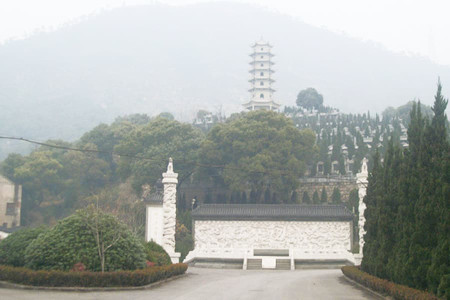 杭州市萧山区山南陵园墓区环境图