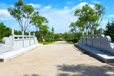 杭州市萧山区东郊陵园园区环境图