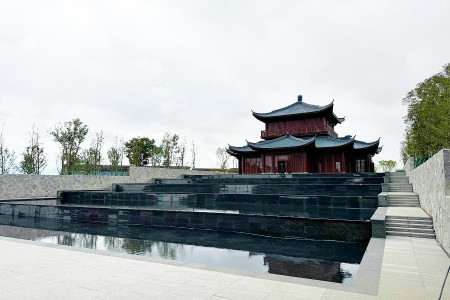 普陀山易德园景观图