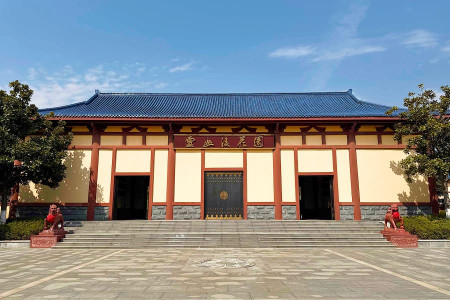 灵山后花园业务大厅图