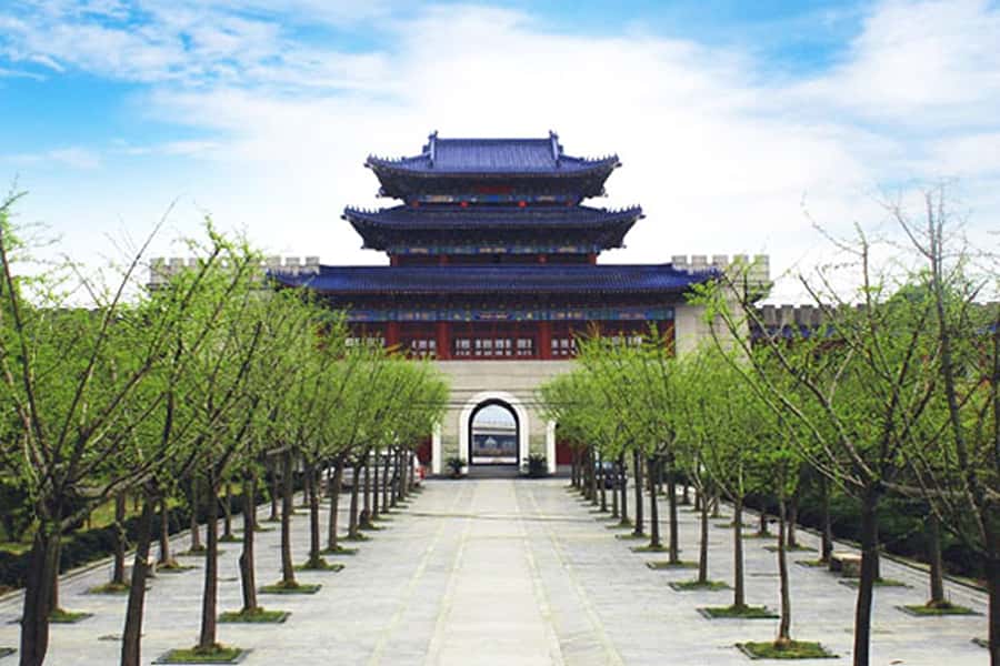 杭州市萧山区慈福园公墓园区环境图