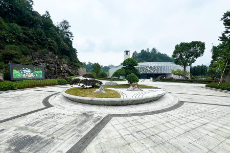 天竹园公墓景观图