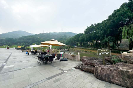 杭州市临平区安贤陵园园区环境图
