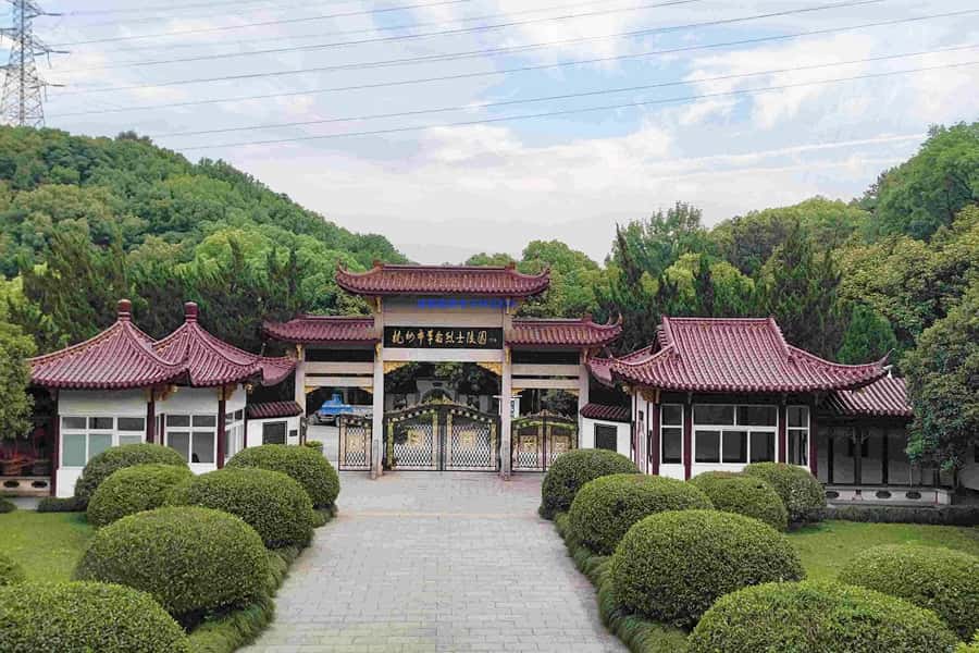 杭州市余杭区凤凰山公墓园区建筑图