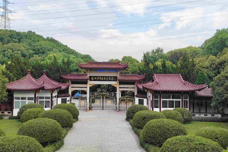 杭州市余杭区凤凰山公墓园区建筑图