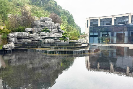 天竹园公墓景观图
